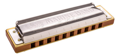 Hohner Armonica De Banda Marina 1896bx, Clave De B Flat Meno