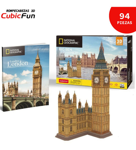 Cubicfun Torre De Londres Big Ben - Rompecabezas 3d