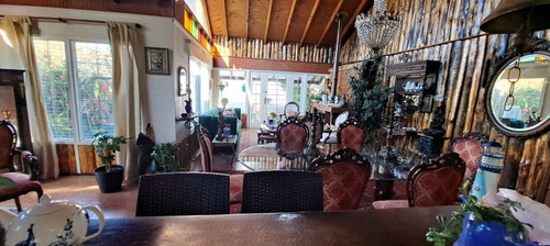 Arriendo Parcela 8.700 M2 Con Hermosa Casa Estilo Rustico D