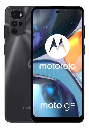 Celular Motorola G22 128gb/4gb 50+8+2+2mp/16mp 6.5  Negro