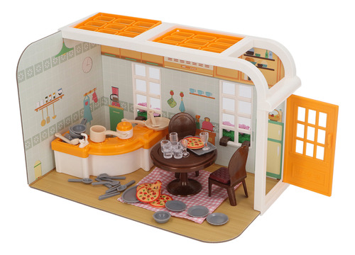 Dollhouse Furniture Play Set Toy Model Toy House Scene