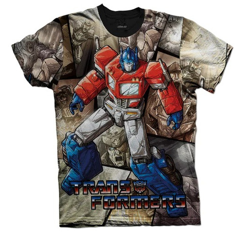 Camiseta Transformers Optimus Prime Niños / Hombres