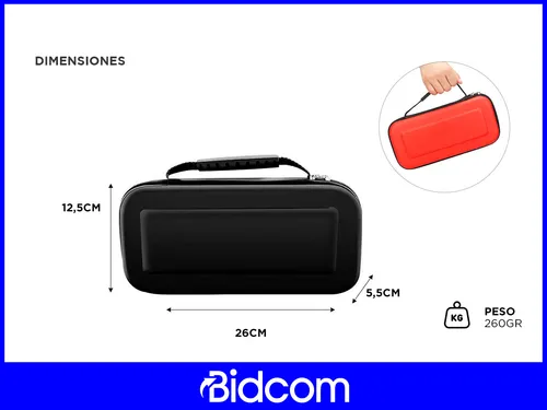 Funda Estuche Para Nintencdo Switch Gadnic Rígida Resistente