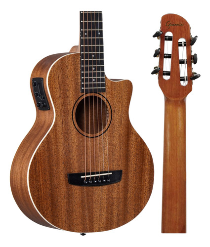Violão Tagima Baby Safir Aço Mahogany Eletroacústico