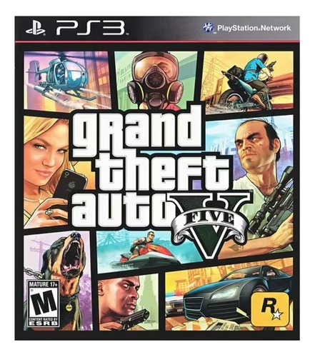 Grand Theft Auto V - Ps3 Fisico Original