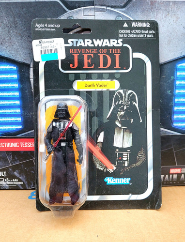 Darth Vader Vintage Star Wars 3.75 Black Series Revenge Vc08 (Usado)