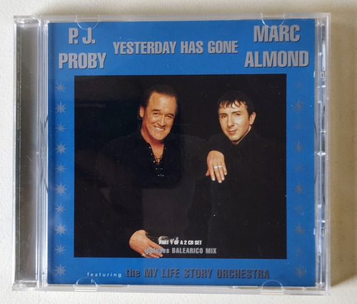 Marc Almond P.j. Proby Yesterday Has Gone Cd Ep 4 Temas Uk 