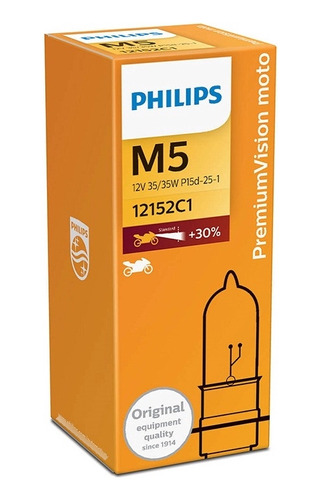 Lampara Philips M5 Standard Delantera Cerro Fly - 35/35w