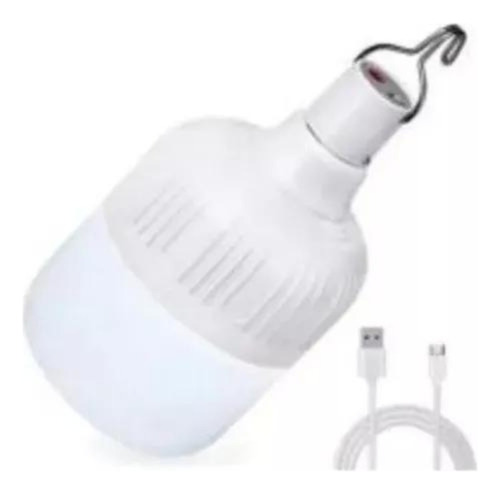 Bombillo Luz Led Recargable Portátil Usb Ilumina A-95