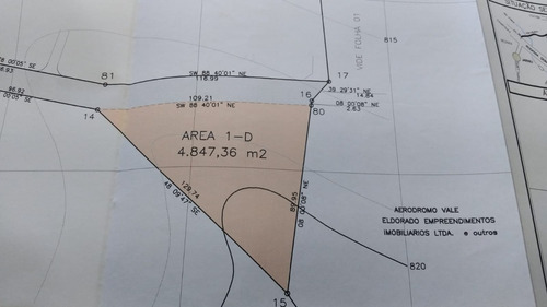 Excelente Terreno Na Divisa Com Aerodromo Vale Eldora