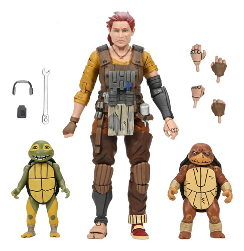Boneco Tartaruga Ninjas Neca Tmnt The Last Ronin April Figur