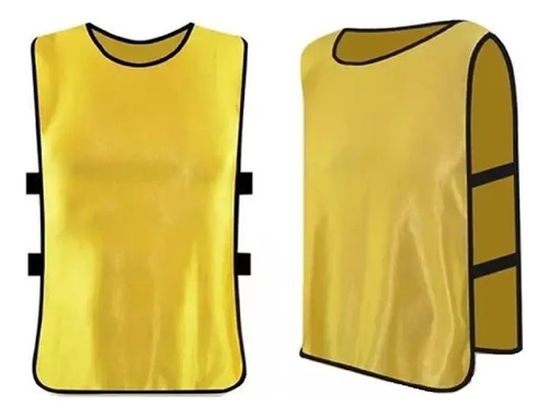 Pack 10 Petos Deportivos Abierto Con Elasticos Talla 12-14