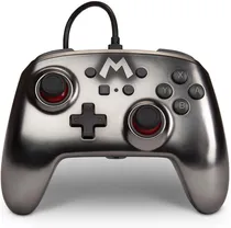 Comprar Control Alambrico Power A Mario Silver Switch (en D3 Gamers)