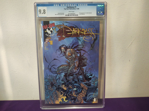 Comic Darkness 1 Cgc 9.8 Marc Silvestri Ingles Impecable