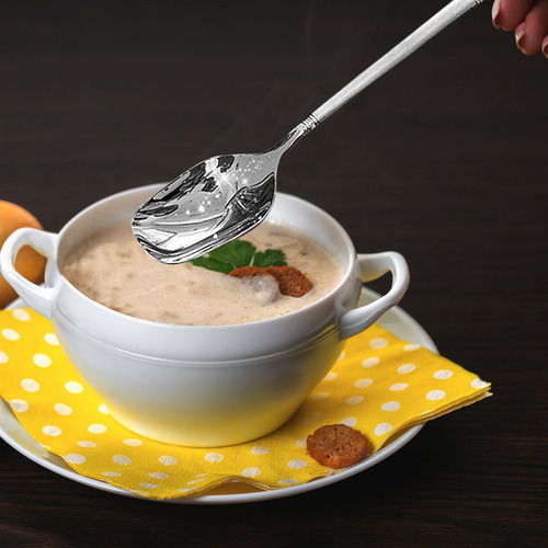 Gpp Cuchara De Postre De Acero Inoxidable, 2 Unidades,