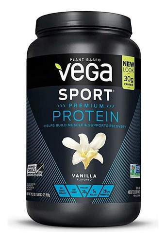 Proteína Vega Sport Premium, Vainilla, 20 Porciones, 29.2 O