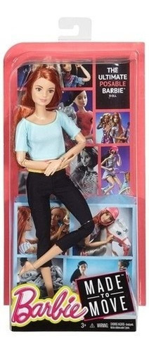Imagem 6 de 6 de Barbie Feita Para Mexer Top Azul Ruiva Ms