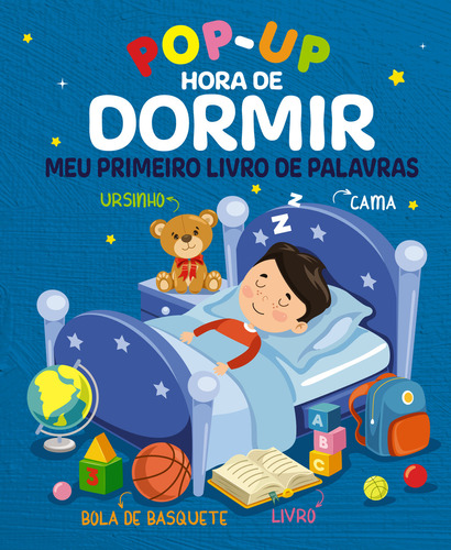 Hora De Dormir: Pop Up, De On Line A. Série 1, Vol. 1. Editora On Line, Capa Dura, Edição On Line Em Português, 2022