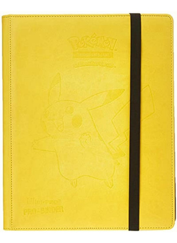 Ultra Pro Pikachu Carpeta Para Pokémon (9 Bolsillos,