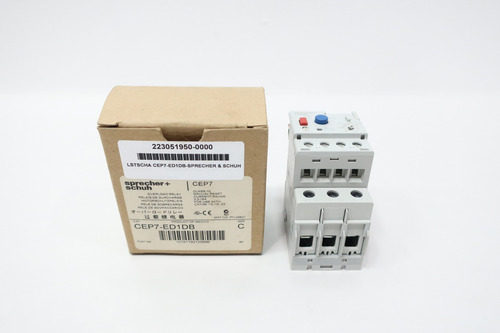 Sprecher+ Schuh Cep7-ed1db Overload Relay 3.2-16a Am Cct