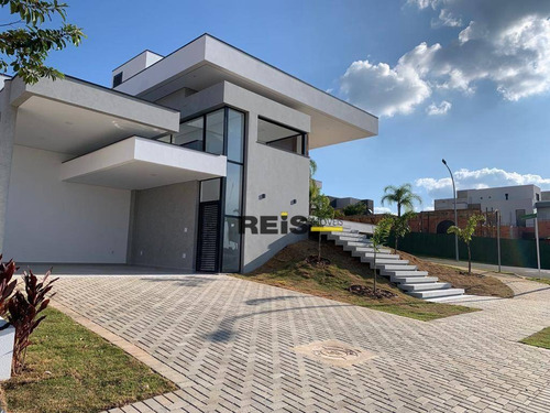 Imagem 4 de 30 de Casa Com 3 Dormitórios À Venda, 244 M² Por R$ 2.600.000,00 - Alphaville Nova Esplanada 4 - Votorantim/sp - Ca1942