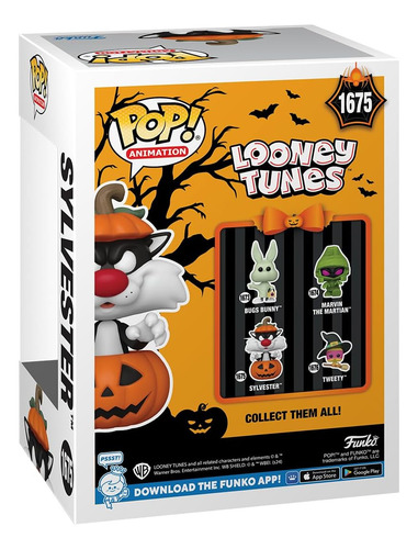 Funko Pop! Looney Tunes Halloween Sylvester In Pumpkin #1675