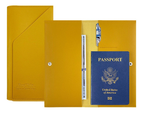 Funda De Protección De Viaje De Piel Sintética Con Soporte P