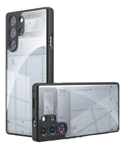 Para Zte Nubia Para Red Para Magic 10 Pro Plus 8pro 8spro 9pro 9s Pro + Funda A Prueba De Golpes Piel Esmerilada