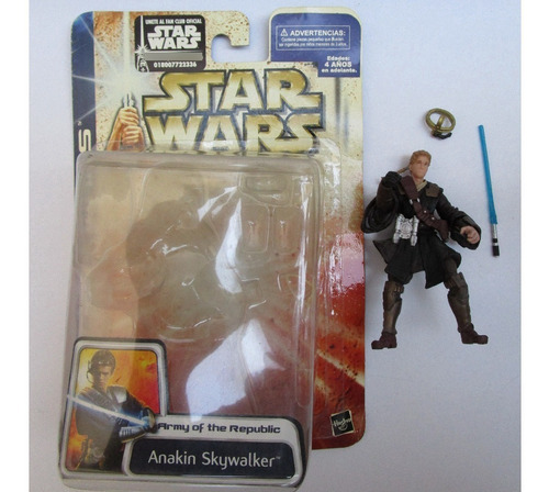 Star Wars Anakin Skywalker Clone Wars Army Of The Republic (Usado)