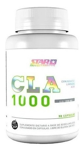 Quemador Cla1000  X90 Capsulas Star Nutrition