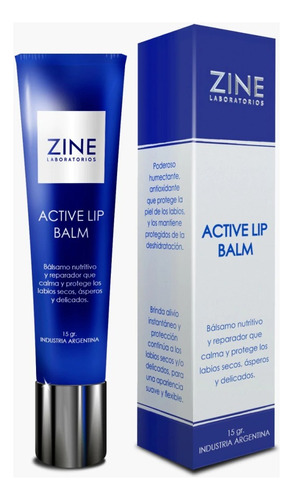 Active Lip Balm 15gr Zine - Bálsamo Nutritivo Labial