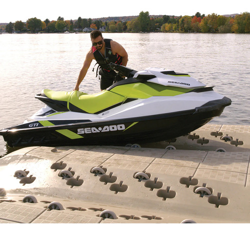 Cama Náutica Balsa Marina Flotante Para Moto De Agua Jetroll