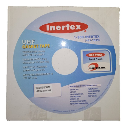 Uhf Gasket Tape Inertex 3/4 