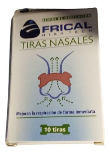 Tiras Nasales Frical 10 Unidades 