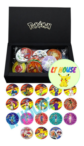 Taps Pokemon Coleccion Completa 160 Tazos 1° Edicion