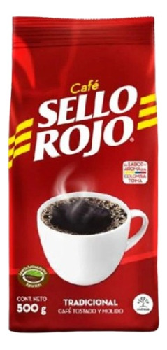 Café Sello Rojo Tostado Y Molido 500g Colombiano
