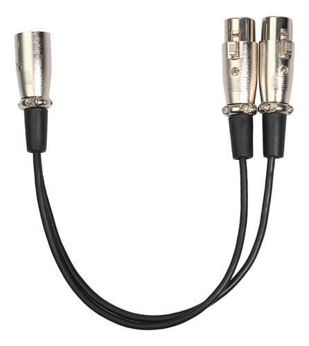Xlr A 2 Xlr Cable De Sonido Mixer Grabadora Accesorio