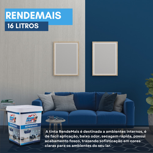 Tinta Rende Mais Reveste Mais 18 L Cor Papel Picado