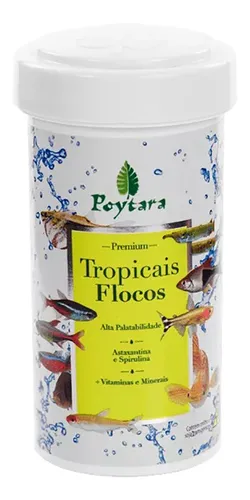 Poytara Tropicais Flocos 30g