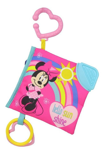 Libro Suave Para Bebés Con Diseño De Minnie Mouse On The Go