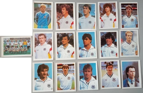 Figuritas México 1986 Alemania Equipo Completo - Beckenbauer