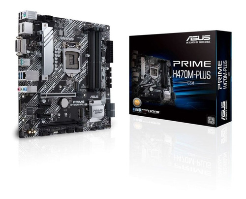 Motherboard Asus Intel Prime H470m Plus Csm S1200 10ma Gen