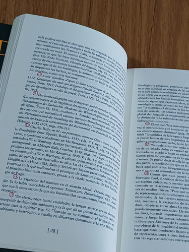 Saussure- Curso De Lingüistica General. ( Edit.losada) (Usado)