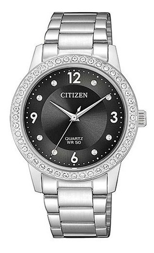  Citizen Quartz Crystal Black Dial El3090-81h ..... Dcmstore