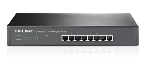 Tp-link Switch 8 Puertos 10/100/1000mbps Tl-sg1008 Ra Ppct