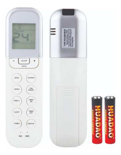 Control Minisplit Mirage Midea X2 X Max Rg36b4/bge Ejf261t