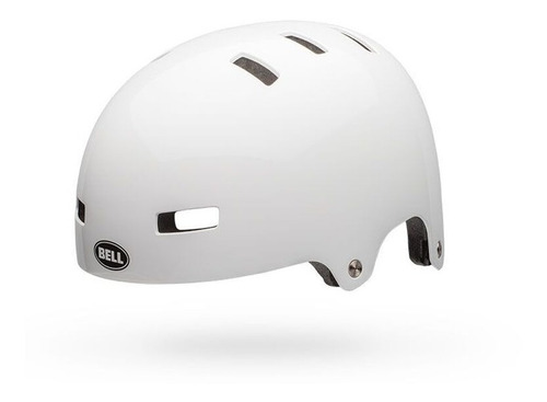 Casco Bell Local Skate, Ciclismo Color Blanco