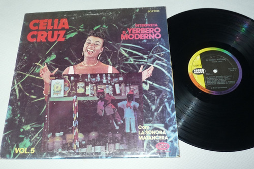 Jch- Celia Cruz El Yerbero Moderno Vol.5 Usa 1978 Guarach Lp