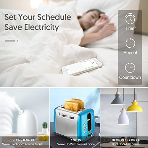 Enchufes Inteligentes Wifi, Interruptores De Salida Wi-...