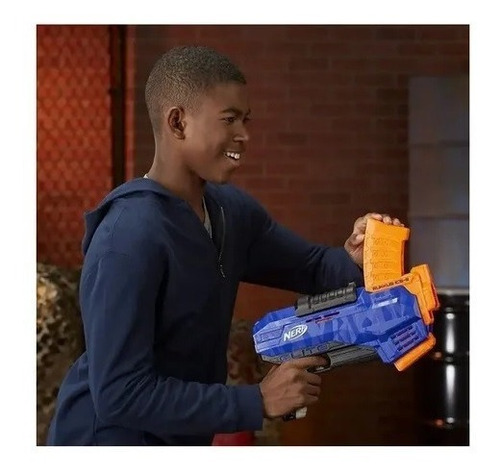 Pistola Lanzador Nerf Elite Rukkus Ics-8 +40 Dardos